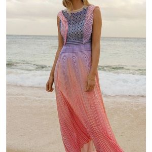 Anthropologie’s Savita Maxi Dress Never worn with tags still on it. Size 10.